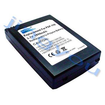 game player battery for SONY PSP110